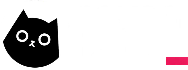 Novemtails studio logo with white lettering and a cat emblem